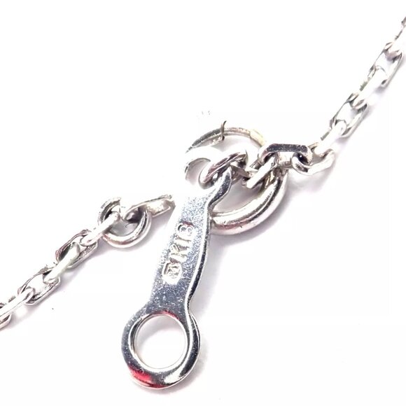 Authentic! Mikimoto 18k White Gold Tahitian Pearl Diamond Pendant Necklace - Picture 6 of 9